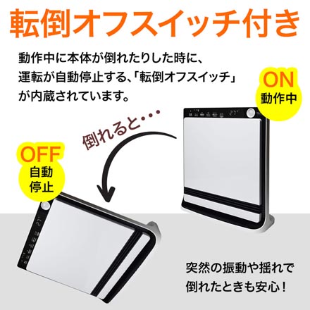 TEKNOS テクノス パネル型 セラミックファンヒーター ネイビー TS-P1223NV