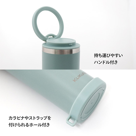 水筒 ククナ3wayスティックボトル ライトブルー