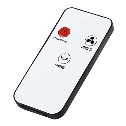 GoAir 伸縮式 首振り ポータブルファン 扇風機