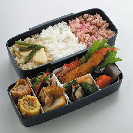 スケーター 弁当箱 モダンプラス タイトランチボックス2段式単品