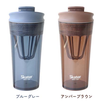 タンブラー シェイカー付 420ml スケーター ブルーグレー