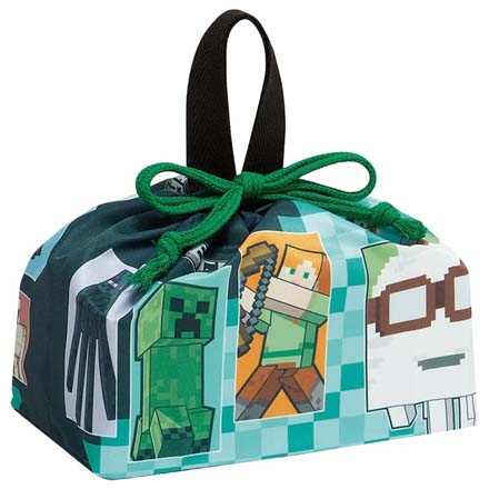 弁当袋 ランチバッグ マインクラフトランチ巾着