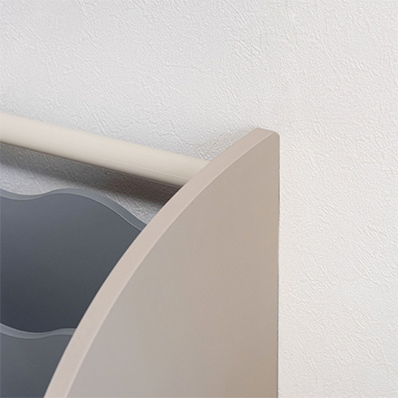 ブックシェルフ 本棚 絵本棚 COU-201 BE