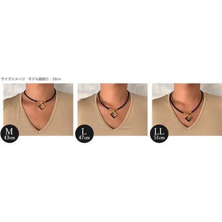 コラントッテ TAO AURA 磁気 ネックレス ブラック M