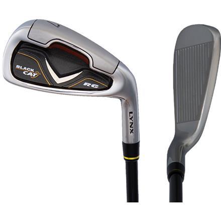 クラブセットのみ リンクス ブラックキャット NEW RG クラブセット 13本組 (1W,3W,5W,UT22,I5-I9,P,A,S,PT) カーボン キャディバッグ無し BLACK CAT シニア SR