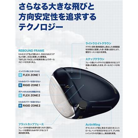 ダンロップ ゼクシオ13 ネイビー フェアウェイウッド ゼクシオ MP1300 カーボンシャフト #4/16.5度/SR