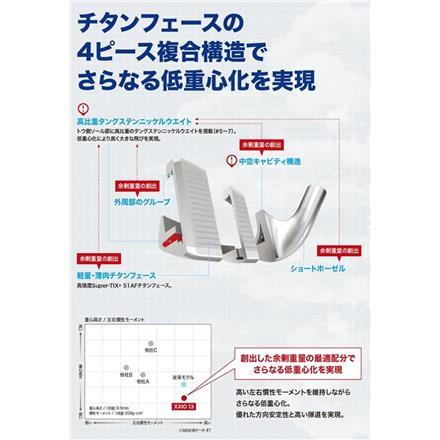 ダンロップ ゼクシオ13 レッド アイアン単品 ゼクシオ MP1300 カーボンシャフト SW/56度/SR