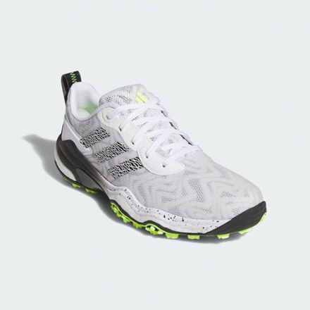 アディダス ゴルフ コードカオス 25 MDV41 スパイクレス ゴルフシューズ フットウェアホワイト×コアブラック×ルシッドレモン(IF3268) adidas CODECHAOS25 26.5cm