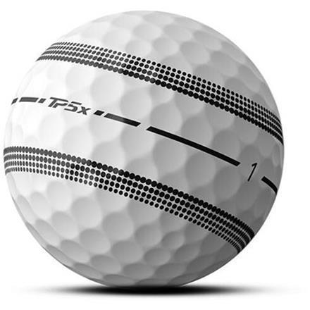 テーラーメイド NEW TP5x ストライプ ゴルフボール TaylorMade 1ダース/12球 ホワイト