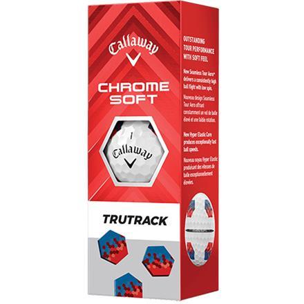 キャロウェイ ゴルフ クロムソフト トゥルートラック ゴルフボール CHROME SOFT TRUTRACK 1ダース/12球 ホワイト