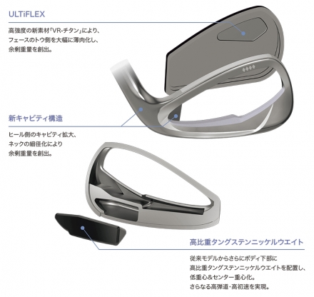 レディースダンロップ ゼクシオ14 アイアン単品 ゼクシオ MP1400L カーボンシャフト ブルー #5/A