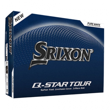 USモデルダンロップ スリクソン Q-STAR ツアー ゴルフボール Qスター １ダース/12球 ホワイト(WH）