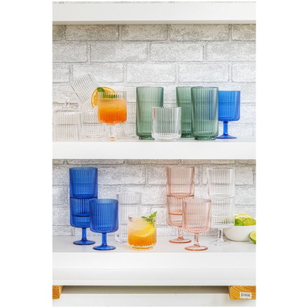 メサ タンブラー 300ml ピンク JMSTB100MTPK ABODE Homeware MS樹脂 7.5×7.5×9cm 300ml 0~80℃ 食洗機対応 耐衝撃性 割れにくいグラス 日本国内限定サイズ