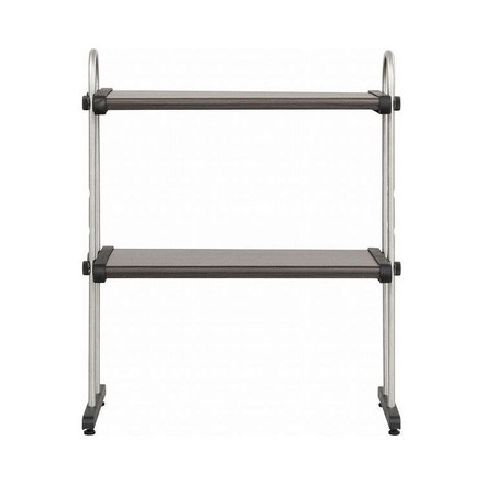 日本製 木目調スチール キッチンラック 2段 幅43.8cm 置き棚 ラック キッチン収納 キッチンラック