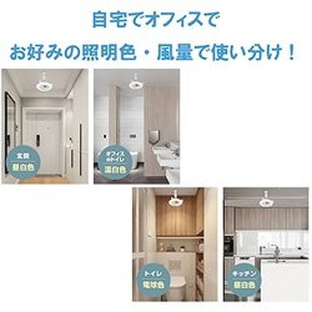 KING JIM センサ-付LEDサ-キュレ-タ-シロ LPSLC10W 環境改善機器 空気清浄機