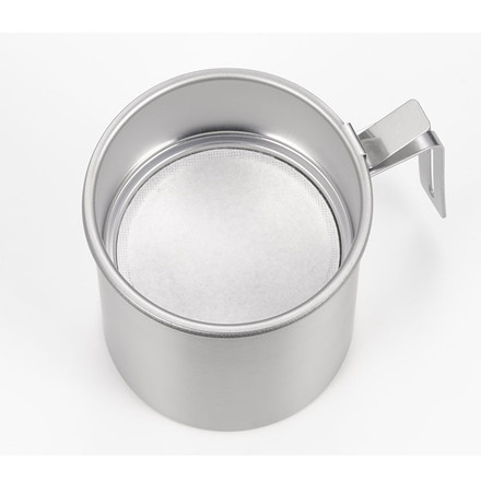 日本製 燕三条 ステンレス オイルポット 活性炭フィルター 1個付き 1100ml AN0225 薄型 活性炭カートリッジ 薄型活性炭 油こし器 Yoshikawa and ヨシカワ アンド