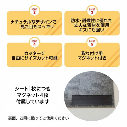 室外機カバー 日除け 遮熱シート 遮熱 断熱 コンパクト/2セット ホワイトウッド
