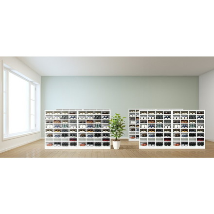 シューズロッカー 4列4段 16人用 シューズボックス 幅100cm 下駄箱 シューズボックス シューズラック