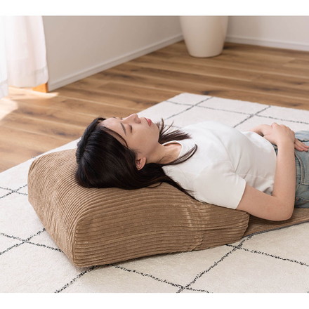 座椅子 クッションチェア コーデュロイ スマホソファ こたつソファ 座いす リクライニング フロアチェア クッション 背もたれ