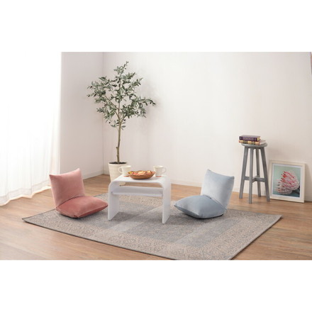 座椅子 カックンリクライナー 幅38 高さ36 椅子 フロアチェア 折りたたみチェア リクライナー