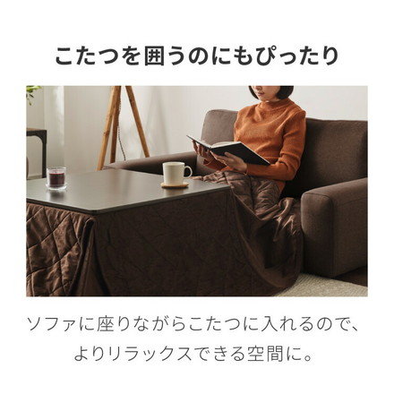 ローソファ 2人掛け ファブリック フロアタイプ レザーアイボリー