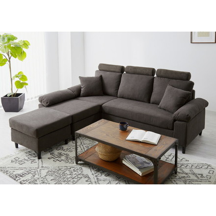 ヘッドレスト コーナーソファ concise コンサイス 専用 後付け ソファーセット ソファ ベージュ