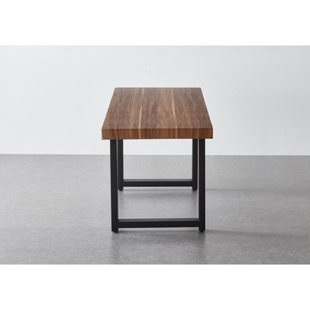 テーブル脚 スチール脚 ねじ付き 高さ40~41cm ブラック 取り替え ガタつき防止 アジャスター付き デザイン ダイニング DIY テーブル 脚 粉末塗装 ブラック 幅36×高さ40cm