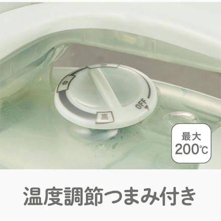 ミニスチームアイロン 手のひらサイズ DMS-2103 Pieria ピエリア 小型アイロン 小さい スチームアイロン 手芸 旅行 出張 裁縫 シャツ シワ伸ばし ワッペン ネーム ドウシシャ DOSHISHA グリーン