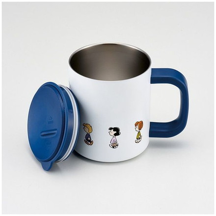 スケーター 真空ステンレスマグカップ フタ付き ステンレス マグカップ 330ml 保温 保冷 SNOOPY STMG4N Skater