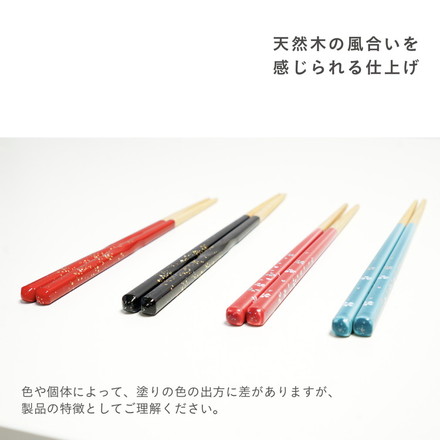 ほんとうにすべらないお箸 23cm 21cm 桜 かがやき レッド ブルー ブラック 日本製 食洗機対応 特許取得 木製 箸 はし カトラリー 滑らない お箸 藤栄 FUJIEI PREMIUM/さくらRD