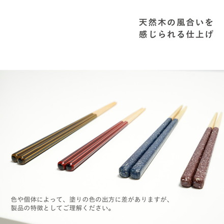 ほんとうにすべらないお箸 23cm 21cm ブラウン ネイビー レッド グリーン 日本製 食洗機対応 特許取得 木製 箸 はし カトラリー 滑らない お箸 藤栄 FUJIEI テラゾー オクタゴン 六角形 PREMIUM/テラゾーBR