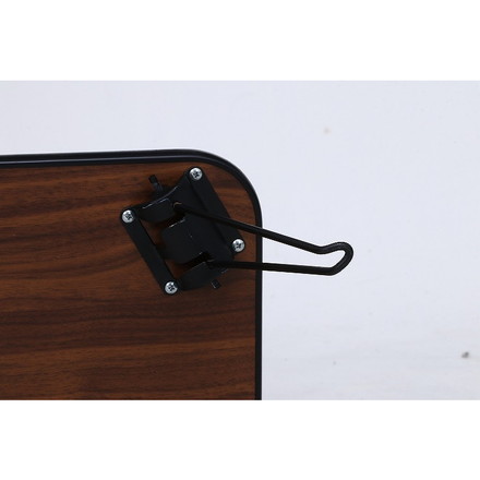 ちゃぶ台 W450×D300×H190mm プリント紙化粧パーティクルボード 合成樹脂(PVC) スチール