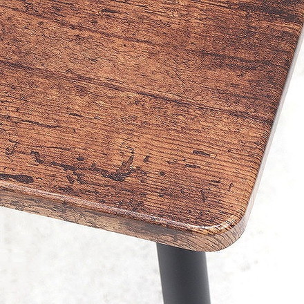 ダイニングテーブル W1200×D750×H700mm スチール PB(PVC)