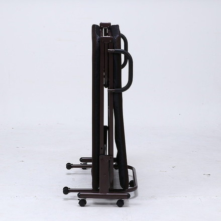 ワンタッチベッド フリーロック42段 高床タイプ W975×D2070×H500mm 385mm スチール