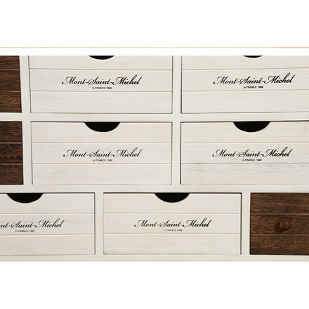 チェスト 4段 アンティーク ミッシェル2 ホワイト 白 フレンチカントリー調 収納 引き出し