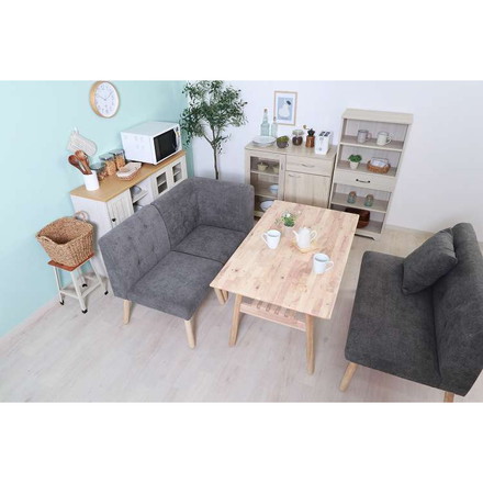 NS ダイニングソファ 1P ヘームル