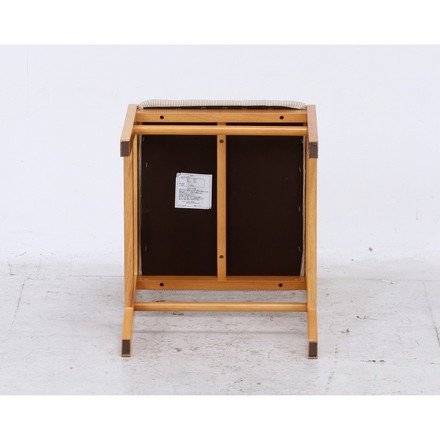 ダイニングチェア W410×D486×H790mm 430mm 天然木(ラバーウッド) ナチュラル