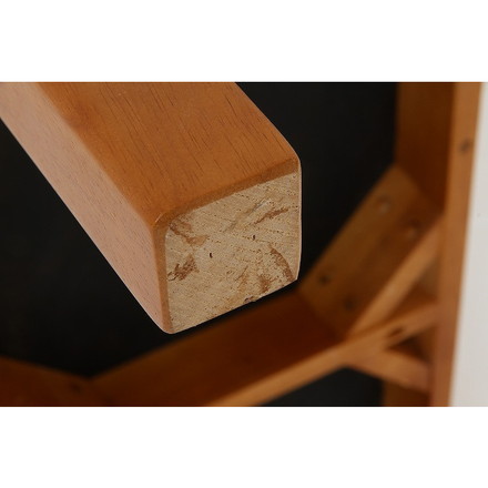 ダイニングベンチ W1000×D380×H435mm 天然木(ラバーウッド) ライトブラウン