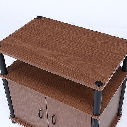 TVラック 60S W600×D395×H579mm プリント紙化粧パーティクルボード プラスチック おしゃれ