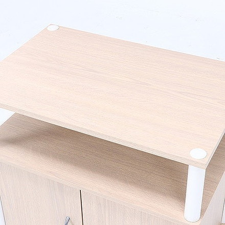 TVラック 60S W600×D395×H579mm プリント紙化粧パーティクルボード プラスチック テレビ台