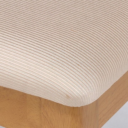 ダイニングベンチ W950×D350×H430mm 天然木(ラバーウッド) ナチュラル