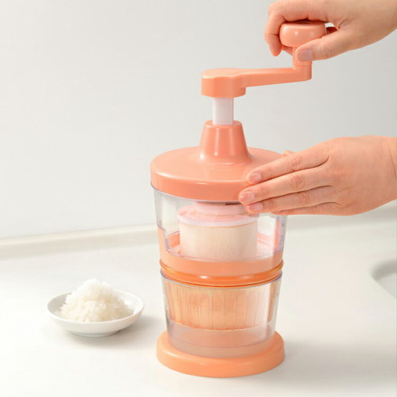 和平フレイズ カラフルスマイル 回転大根おろし器(水切りカゴ付) ME-7259