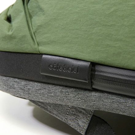 Cote&Ciel コートエシエル リュック LADON KOMATSU ONIBEGIE NYLON GREEN ラドン バックパック 13インチPC対応 CC-29015 Green