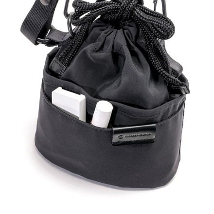 マスターピース 巾着バッグ ショルダーバッグ 斜めがけバッグ ウォーターボトル 旅行 休日 アウトドア キャンプ 軽量 軽い 撥水 雨の日 茶鞄 sa-hou 310031 master-piece Beige