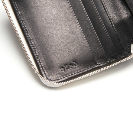 ソポ SOPO L MIDLE PURSE 2つ折り財布 SO-03ss2403 BLK