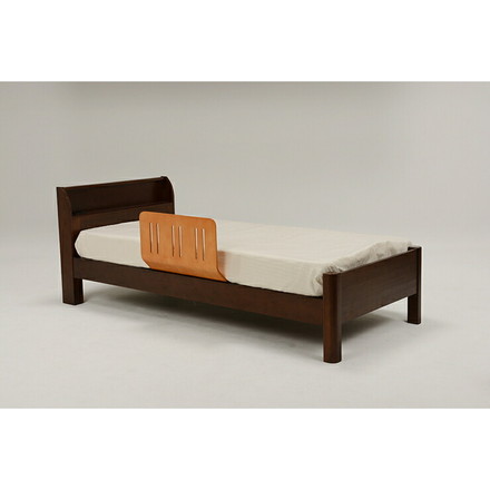 萩原 曲げ木ベッドガードLBR LBG4297T-LBR 布団ずれ防止