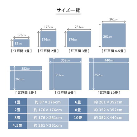 日本製 敷き詰めカーペット アンバー 江戸間4.5畳 約261×261cm 軽量 タフトカーペット 平織り シンプル 子供部屋 ラグ ラグマット ローズ[600017345]
