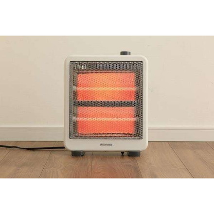 電気ストーブ IEH-800W ホワイトアイリスオーヤマ