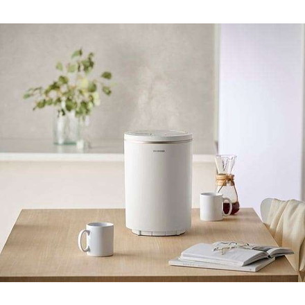 スチーム式加湿器 600ml AHM-MHU60A-W ホワイトアイリスオーヤマ