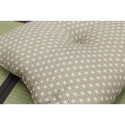 座布団 銘仙判 日本製 錦 ブルー 約55cn×59cm 2枚組